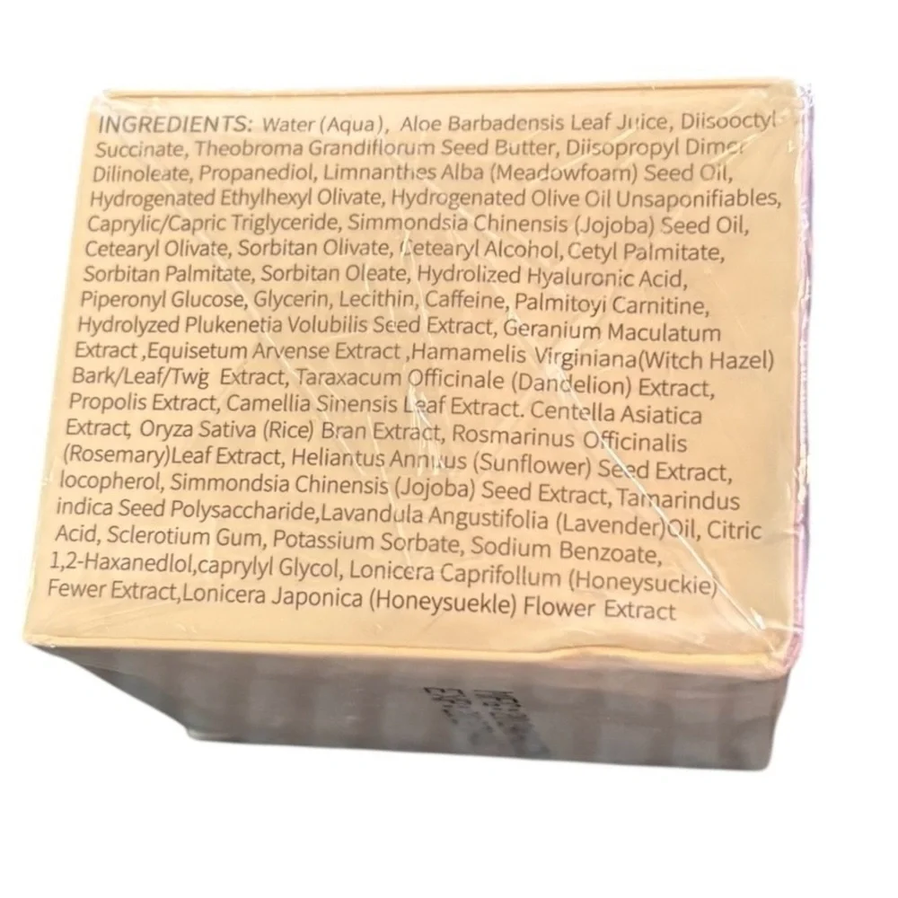 XCBBDY Tighten & Lift Neck Cream 1.7 Oz Hyaluronic Acid Caffeine Cupuacu Butter